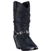 Dingo by Dan Post Olivia Slouch Womens Western Boot - Black