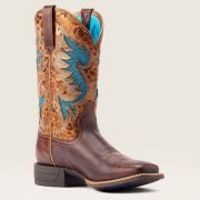 Ariat Pinto VentTEK 360 Womens Western Boot - Yukon Brown
