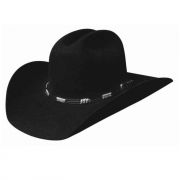 Bullhide 4X Felt Rockford Western Hat Black