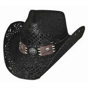 Bullhide Toyo Straw Pure Country Western Hat Black