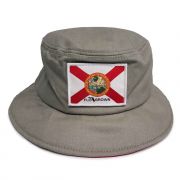FloGrown State Flag Gray Bucket Hat