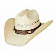 Bullhide My Way 50X California Straw Western Hat Natural