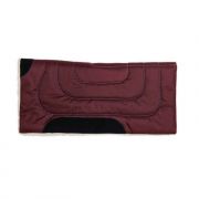 Weaver Leather Synthetic Canvas Saddle Pad Wine 31x32in