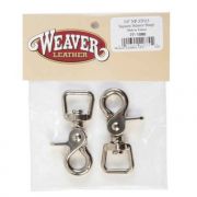 Weaver Leather Square Scissor Snaps 2 Pack