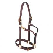 Weaver Leather Track Halter Mahogany 1in