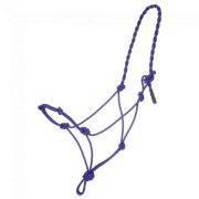 Tough 1 Twisted Crown Knotted Rope Halter Assorted Colors