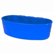 Plastic Cage Cup Half Pint Blue