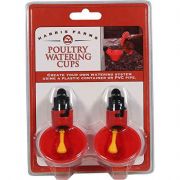 Poultry Watering Cups 2 Pack