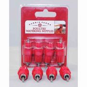 Poultry Watering Nipples 4 pack