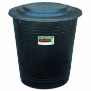 Tuff Stuff Poly Drum Can with Lid 13 Gallon