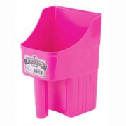 Little Giant Plastic Enclosed Feed Scoop Hot Pink 3 Quart