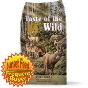 Taste of the Wild Pine Forest Venison & Legumes Dry Dog Food 28lb