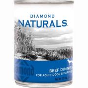 Diamond Naturals Beef Dinner Canned Dog Food 13.2oz