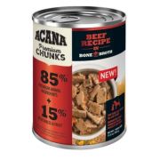 Acana Beef Recipe Premium Chunks In Bone Broth Wet Dog Food 12oz