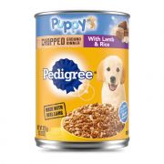 Pedigree Puppy Chopped Ground Dinner With Lamb & Rice Wet Dog Food 13oz