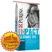 Purina Impact All Stages 12% Textured Horse Feed 50lb