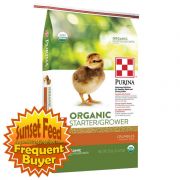 Purina Organic Starter-Grower Chicken Feed 35lb