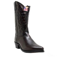 Abilene Mens Black Cherry Western Boot