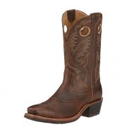 Ariat Heritage Roughstock Mens Western Boot - Brown Oiled Rowdy