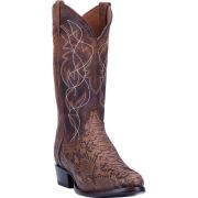 Dan Post Mens Manning Exotic Sly Genuine Python Boot Brown