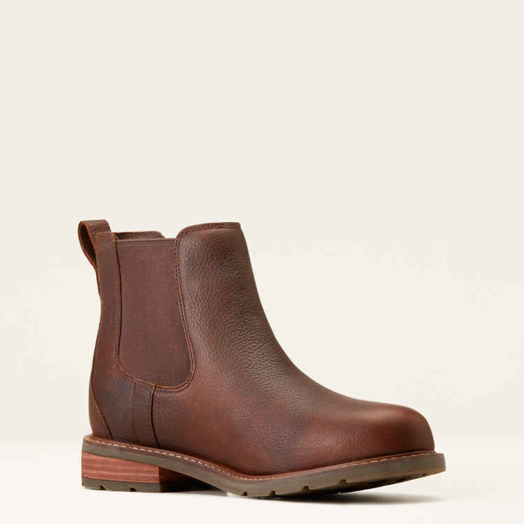 Ariat Wexford Waterproof Mens Chelsea Boot - Dark Brown | Sunset Feed ...