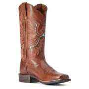 Ariat Womens Rockdale Naturally Distressed Brown Western Boot