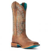 Ariat Womens Frontier Tilly Rodeo Tan Western Boot