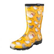 Sloggers Womens Rain & Garden Boots - Chicken Daffodil Yellow