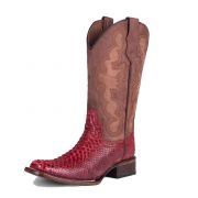Corral Circle G Python Embroidered Square Toe Womens Western Boot