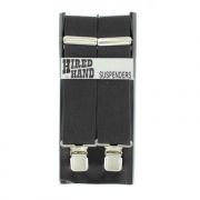 Hired Hand Adjustable Suspenders Black