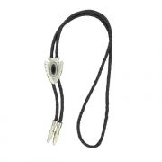 M and F Western Arrow Tip Bolo Tie
