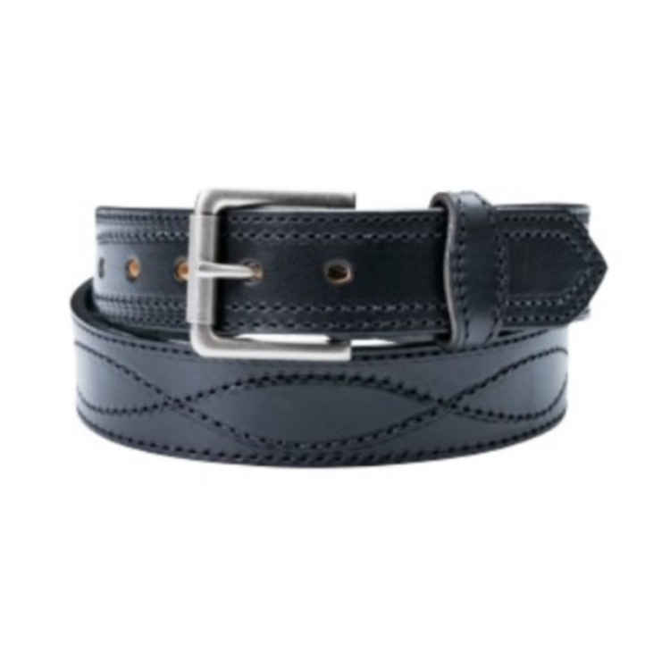 Gingerich Leather Figure 8 Work Belt Black | Sunset Feed & Supply