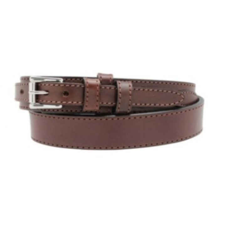 Gingerich Leather Mens Waxed Ranger Style Leather Belt Brown | Sunset ...