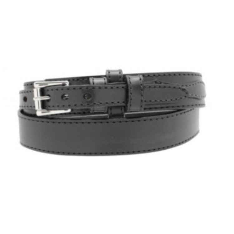 Gingerich Leather Mens Waxed Ranger Style Leather Belt Black | Sunset ...