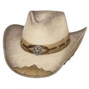 Bullhide Kick the Dust Off Faux Fur Western Hat Buckskin