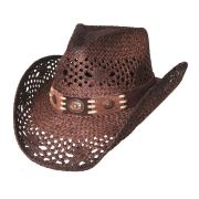 Bullhide Toyo Straw Pure Country Western Hat Brown