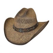Bullhide Out of the Range Toyo Straw Western Hat Pecan