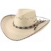 Bullhide Scottsdale Straw Western Hat Natural