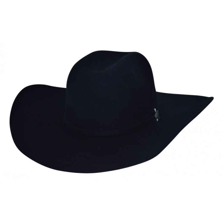 Bullhide PBR Resilient 6X Premium Wool Felt Western Hat Black | Sunset ...