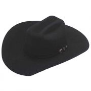 Ariat Mens 6X Felt Western Hat Black