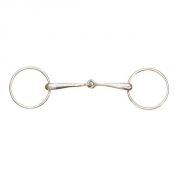 Centaur Stainless Steel Hollow Mouth Loose Ring Snaffle Bit