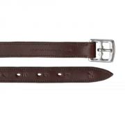 Camelot Nylon Lined Stirrup Leathers Adult Havana Brown