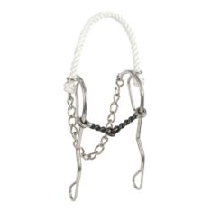 Jacks MFG Rope Nose Hackamore Bit