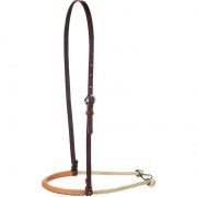 Martin Saddlery Leather Covered Single Rope Noseband Tie Down Natural