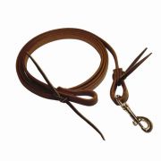 Berlin Custom Leather Flat Roper Reins 7ft