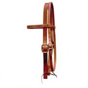 Berlin Custom Leather Browband Headstall 1in