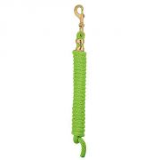 Weaver Poly Lead Rope Lime Zest Solid 10ft