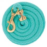Weaver Poly Lead Rope Mint Solid 10ft