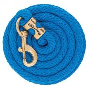 Weaver Poly Lead Rope French Blue Solid 10ft