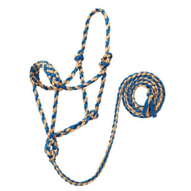Weaver Braided Rope Halter With Lead 10ft | Sunset Feed & Supply